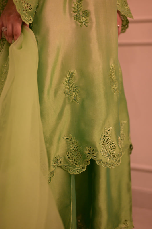 Dupatta Lime Dew
